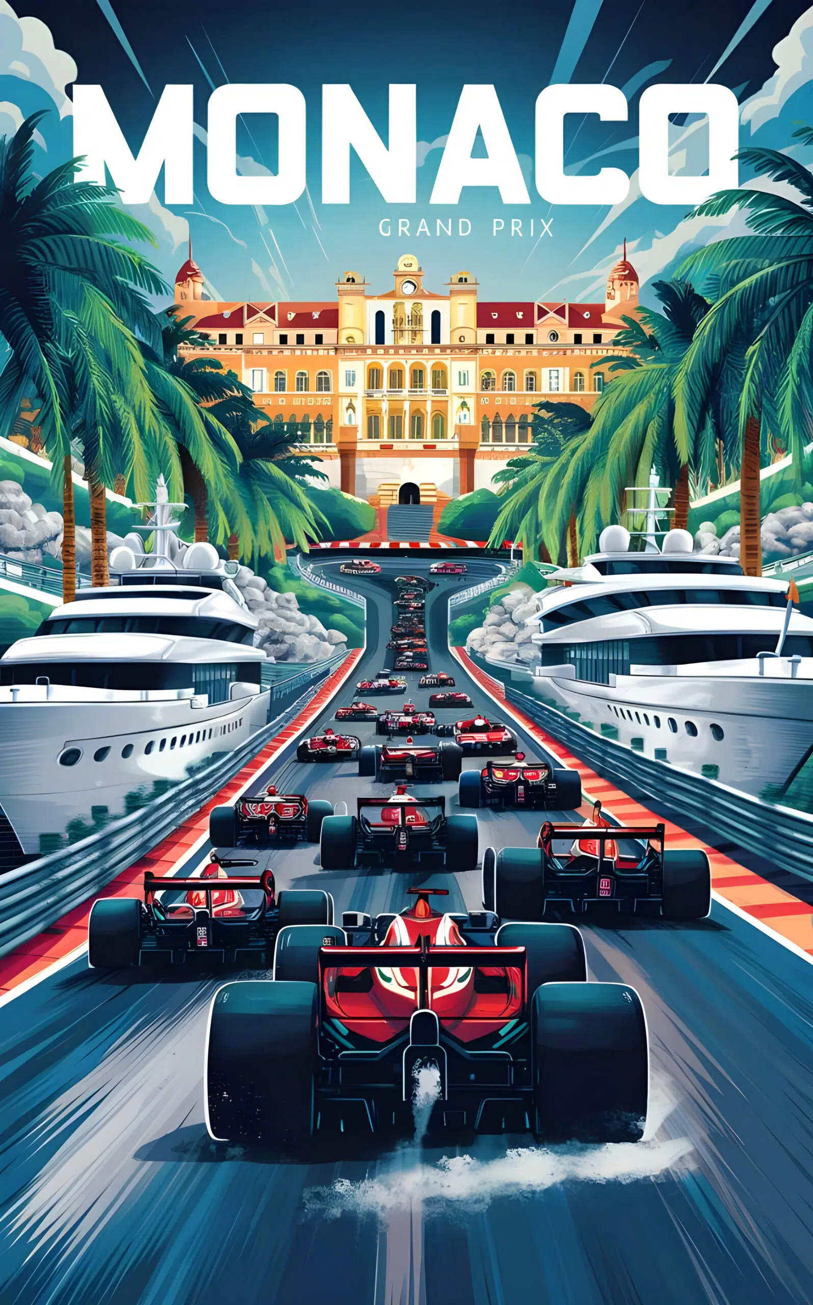 Course de Formule 1 à Monaco